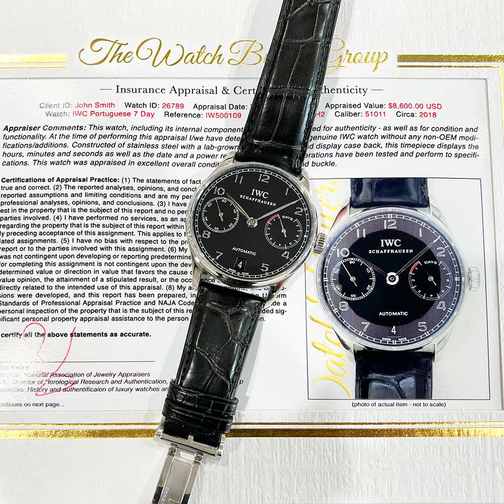 Watch Authentication & Insurance Appraisals | The Watch Buyers Group | The Watch Buyers Group