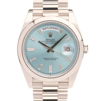 Rolex Platinum Day-Date 40 228206 | Diamond Dial | ,685 | The Watch Buyers Group