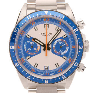 Tudor Heritage Chrono Blue 70330B | Complete Set | ,549 | The Watch Buyers Group