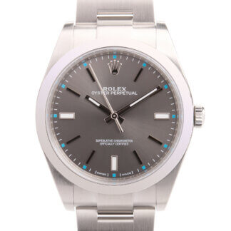 Rolex Oyster Perpetual 39 114300 | Rhodium Dial | Box and Card | The Watch Buyers Group