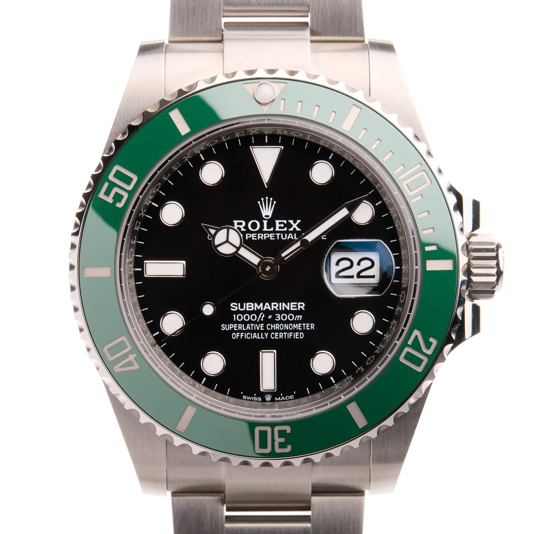 Buy New Rolex Submariner 126610LV  Authentic Watches Reference # 126610LV -0002