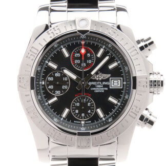 Breitling Avenger II | Black Dial | Box and Card | The Watch Buyers Group