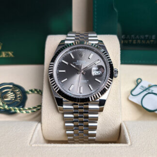 Rolex Datejust 41 | Slate Dial | Complete Set | The Watch Buyers Group