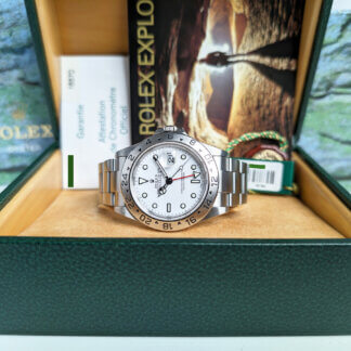 Rolex Explorer II | White / Polar | Serviced | Box + Papers | The Watch Buyers Group