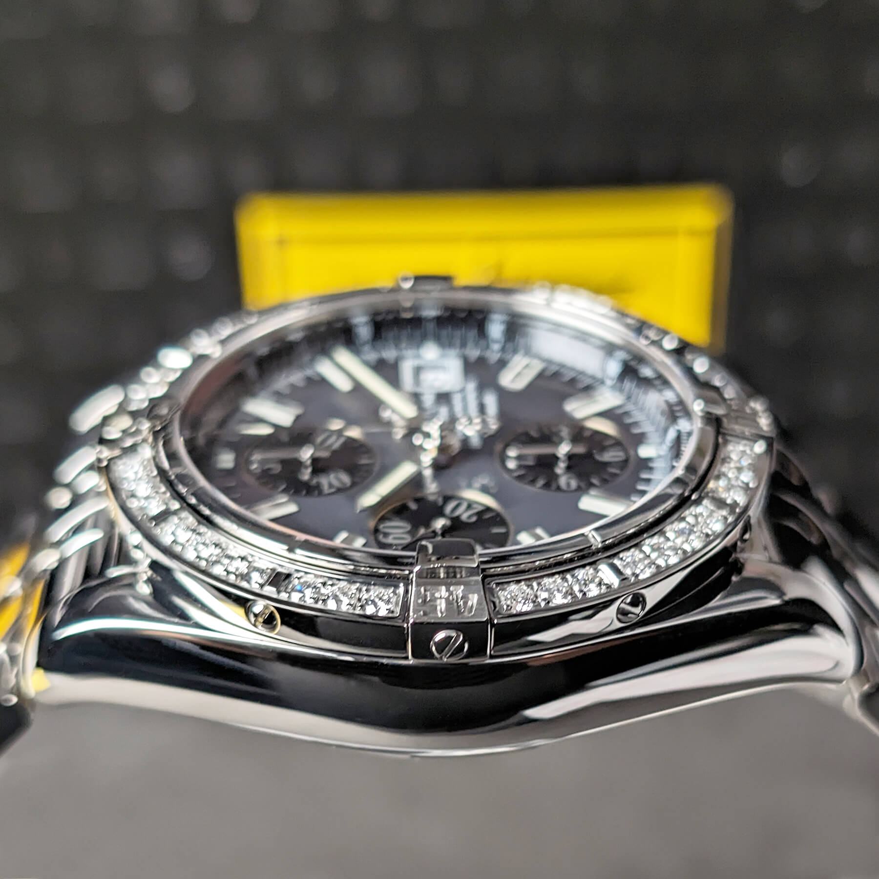 breitling evolution diamond bezel