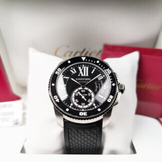 Cartier Calibre de Cartier Diver42mm W7100056 | Box and Card | The Watch Buyers Group