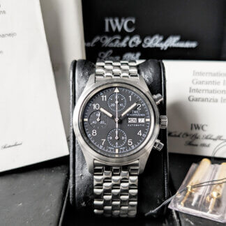 IWC Pilot ChronographDay Date Flieger IW370607 | Box + Card | The Watch Buyers Group