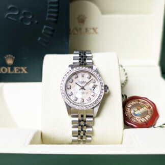 Rolex DatejustMother of Pearl and Diamond 79174 | Serviced | The Watch Buyers Group