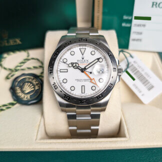 Rolex Explorer II | White / Polar Dial | Complete Set | The Watch Buyers Group