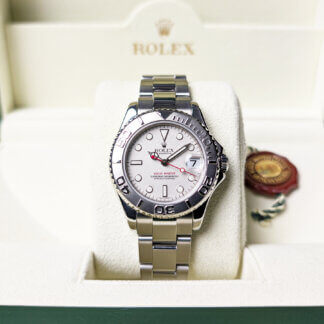 Rolex Yacht-MasterSteel and Platinum 168622 | Midsize 35mm | The Watch Buyers Group