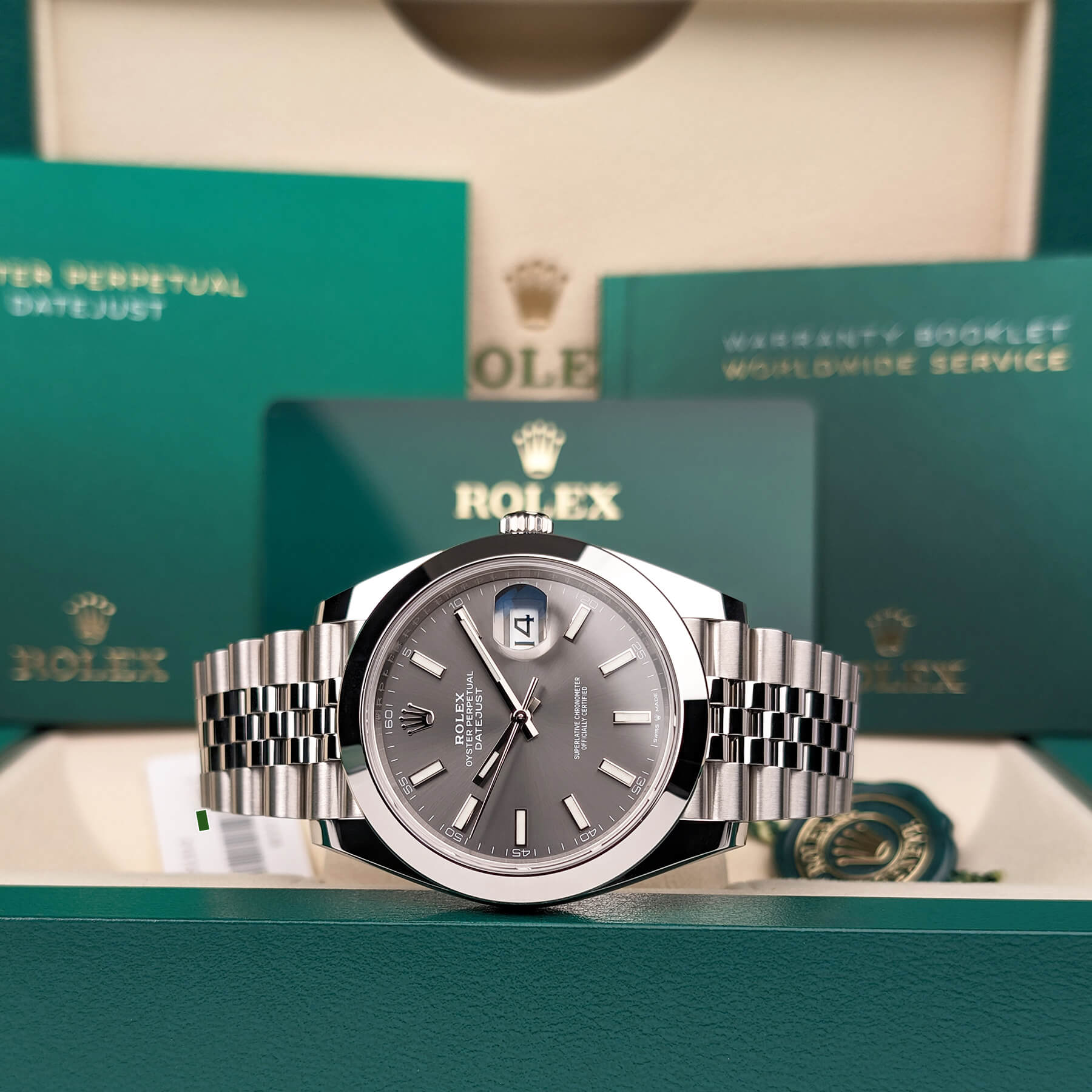 Datejust 41 slate hot sale