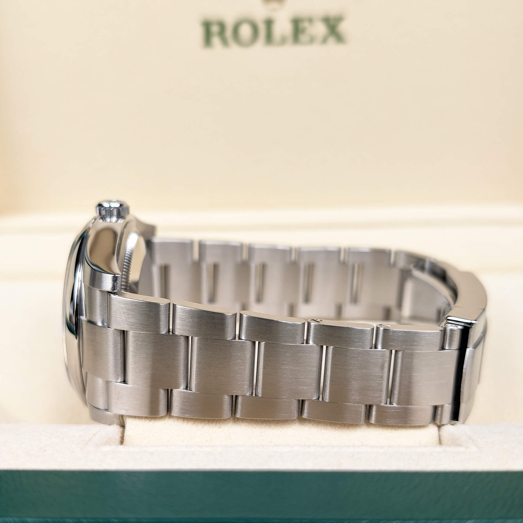 Rolex Oyster Perpetual 36 Black Dial 116000 Box and Card