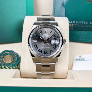 Rolex Datejust 36 126200 Wimbledon | 2022 Complete Set | The Watch Buyers Group