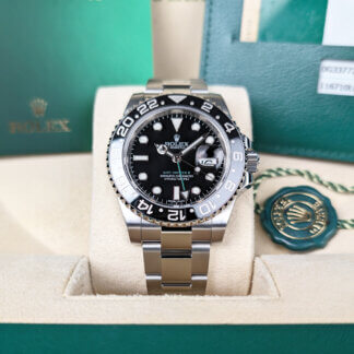 Rolex GMT-Master II Black 116710LN | Box and Card | Ceramic | The Watch Buyers Group